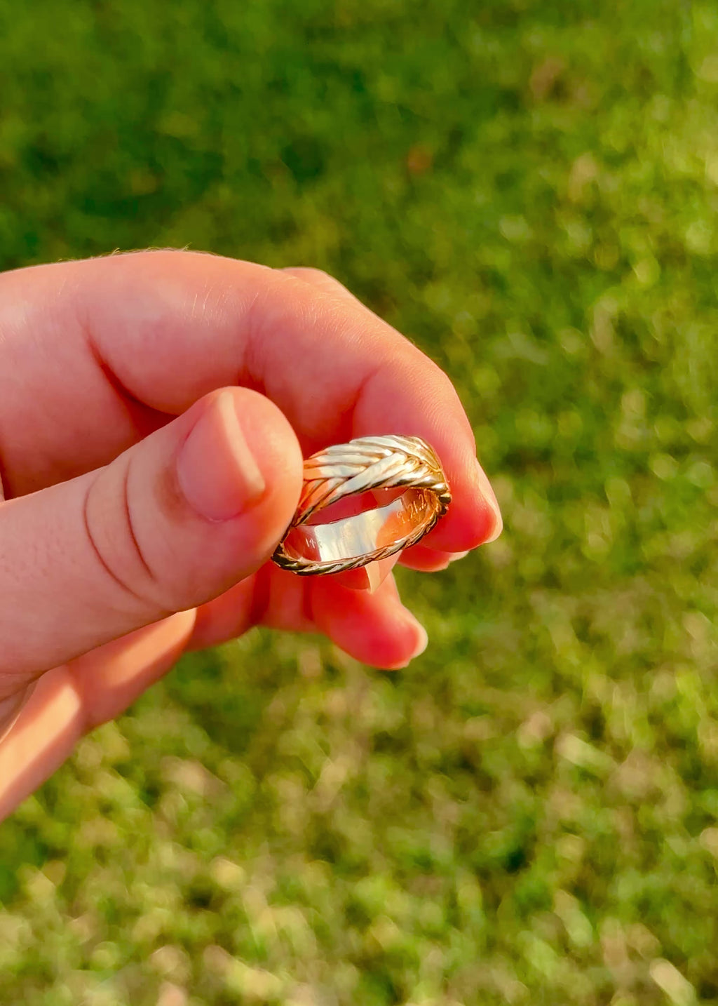 Triple Braided Band