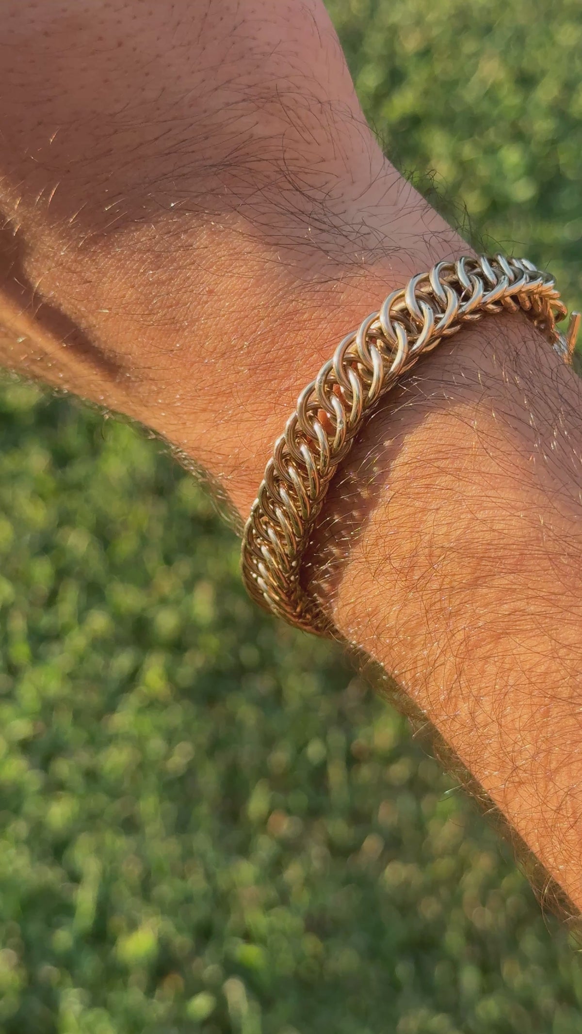 Gold Half Persian Bracelet
