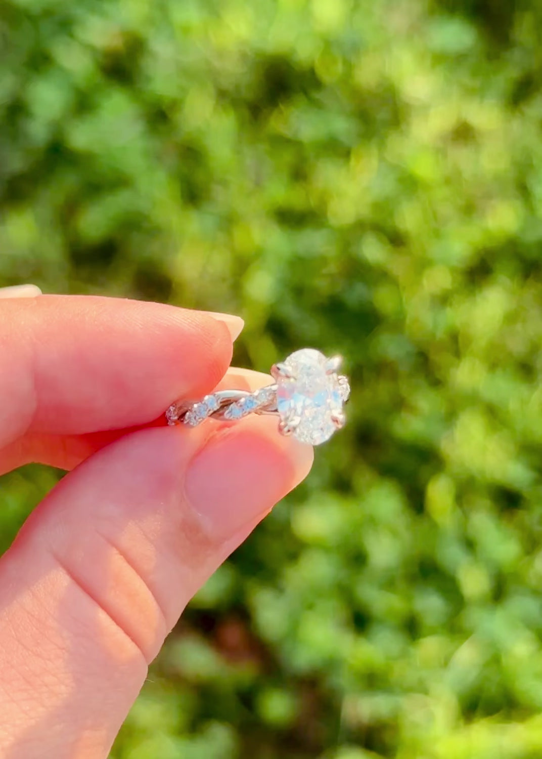 Twisted Engagement Ring