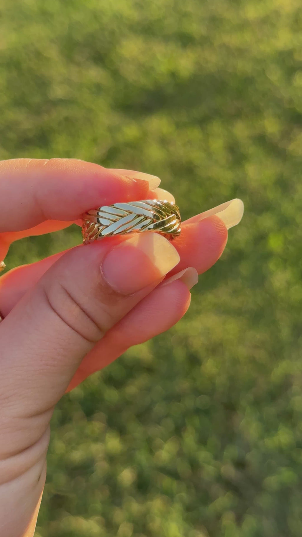 Triple Braided Band