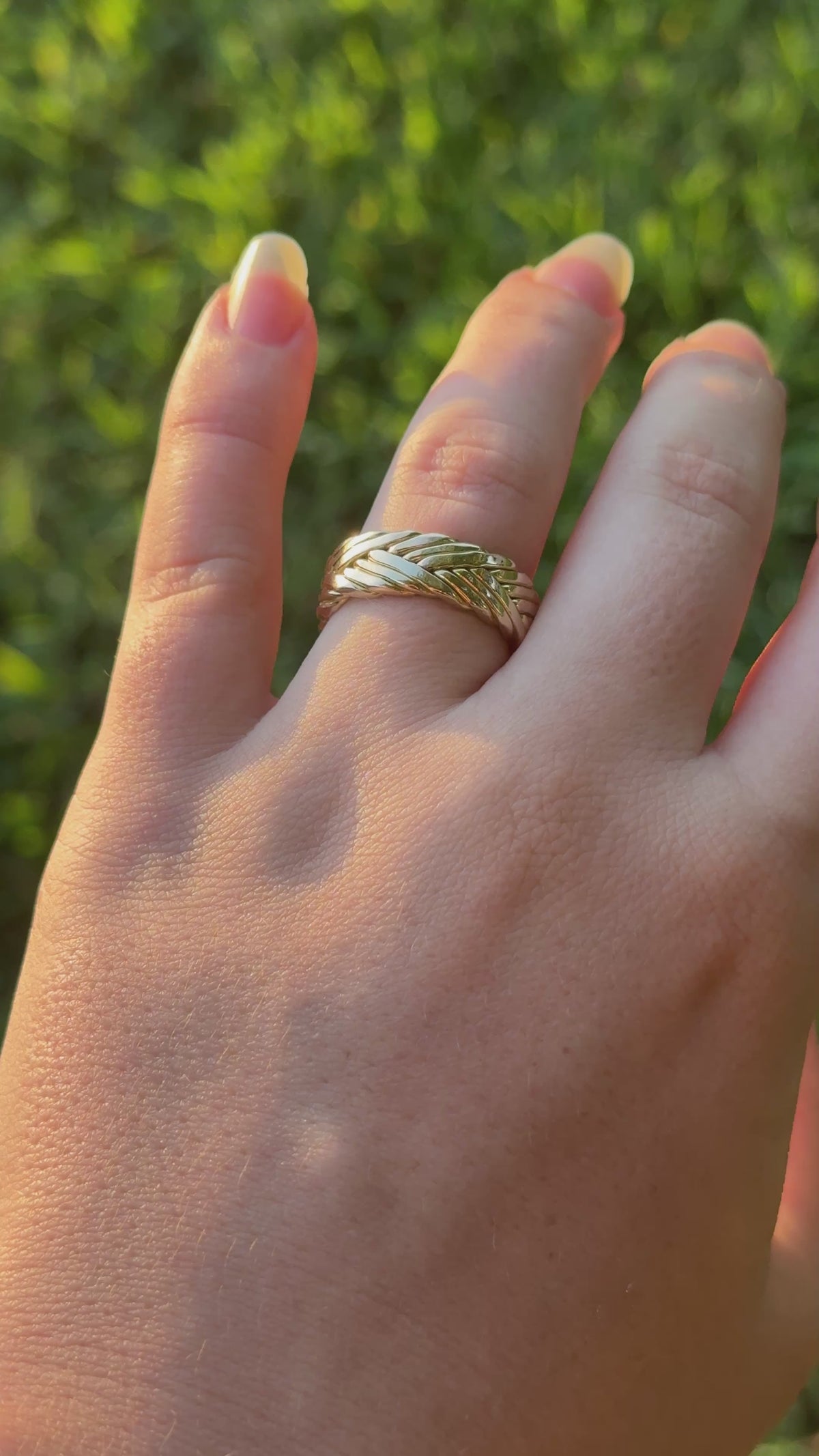 Triple Braided Band