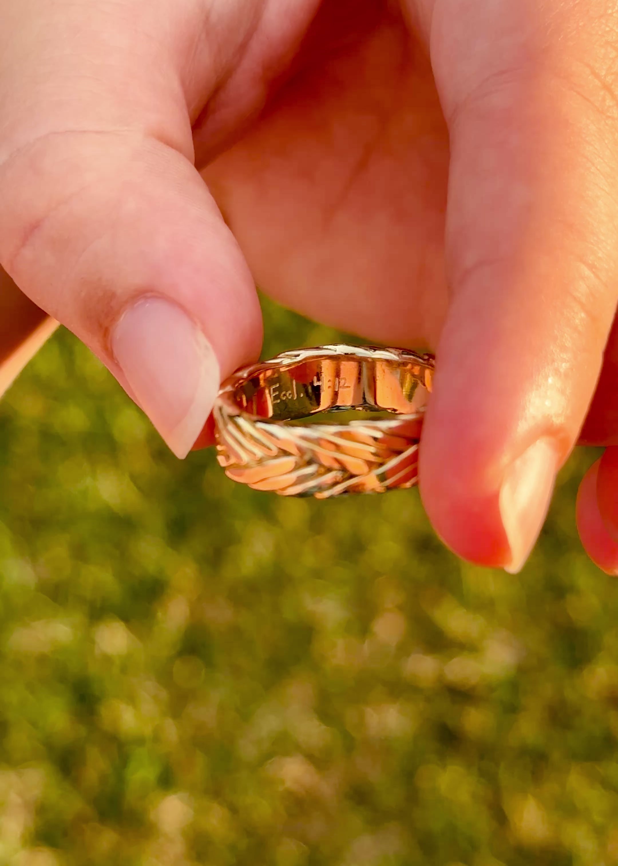 Triple Braided Band