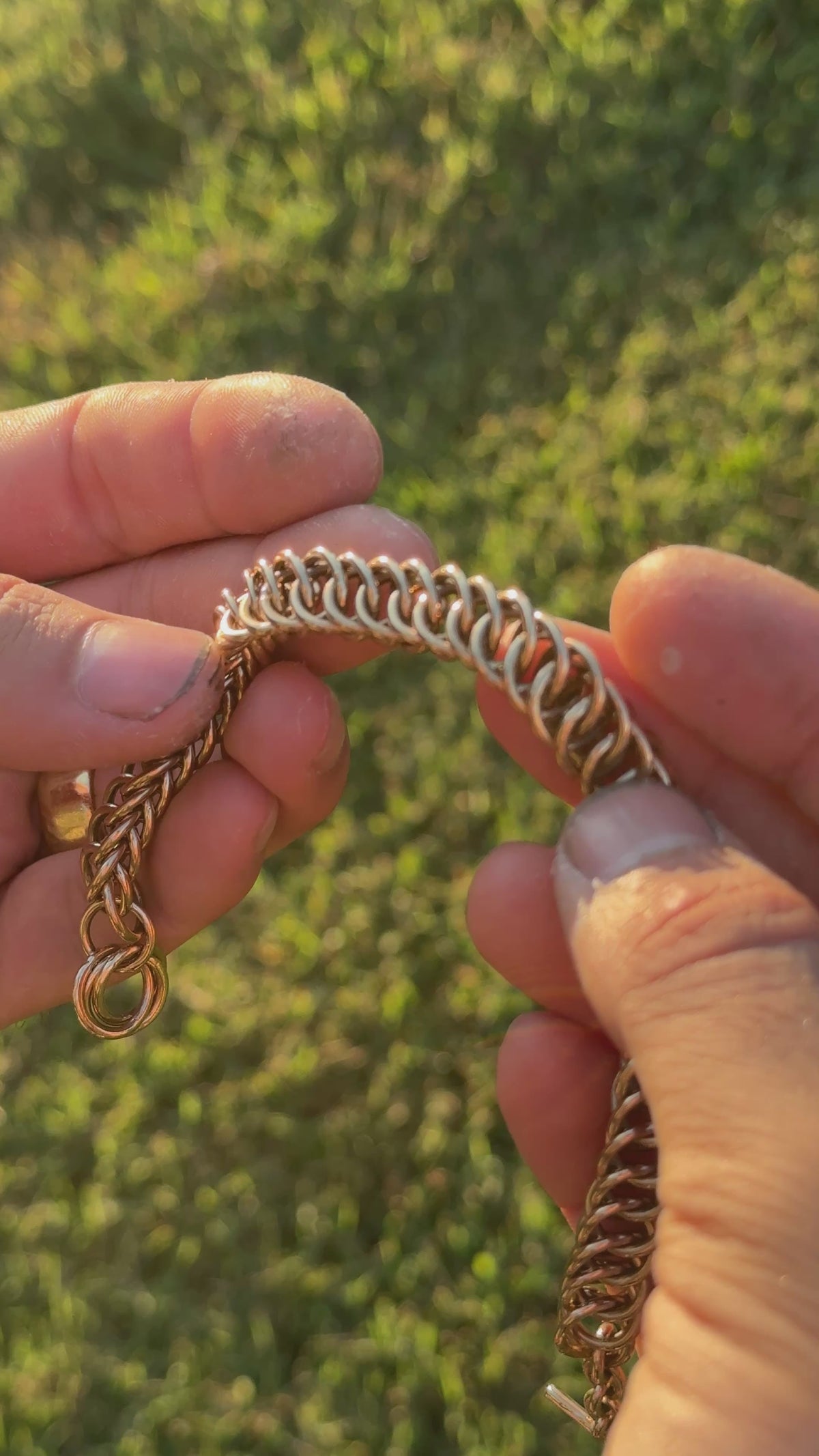 Gold Half Persian Bracelet