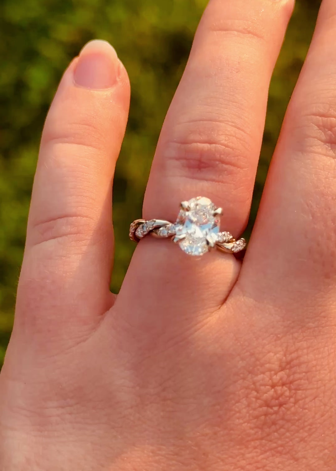 Twisted Engagement Ring